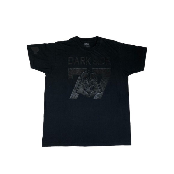 Men’s Star Wars Dark Side 77 Darth Vader Graphic  T-Shirt Licensed Size L - Picture 1 of 6